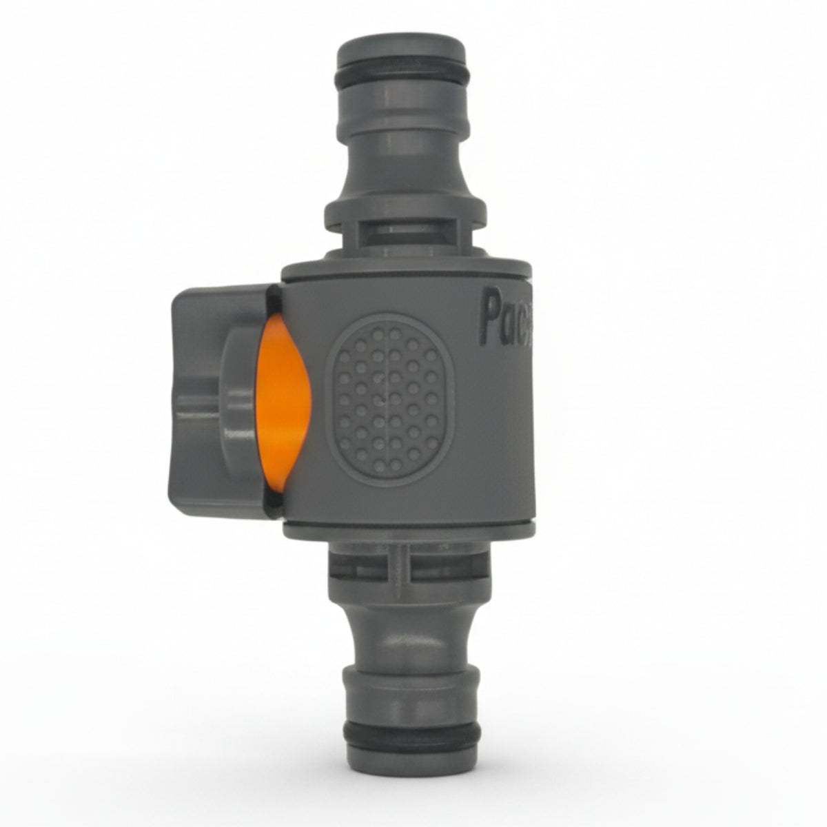 PacaTero Dual Male Hose Quick Connector with Built-in Shut-Off Valve – Leak-Proof & Easy Grip Design